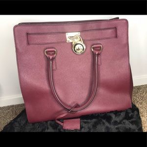 Michael Kors Large Merlot
